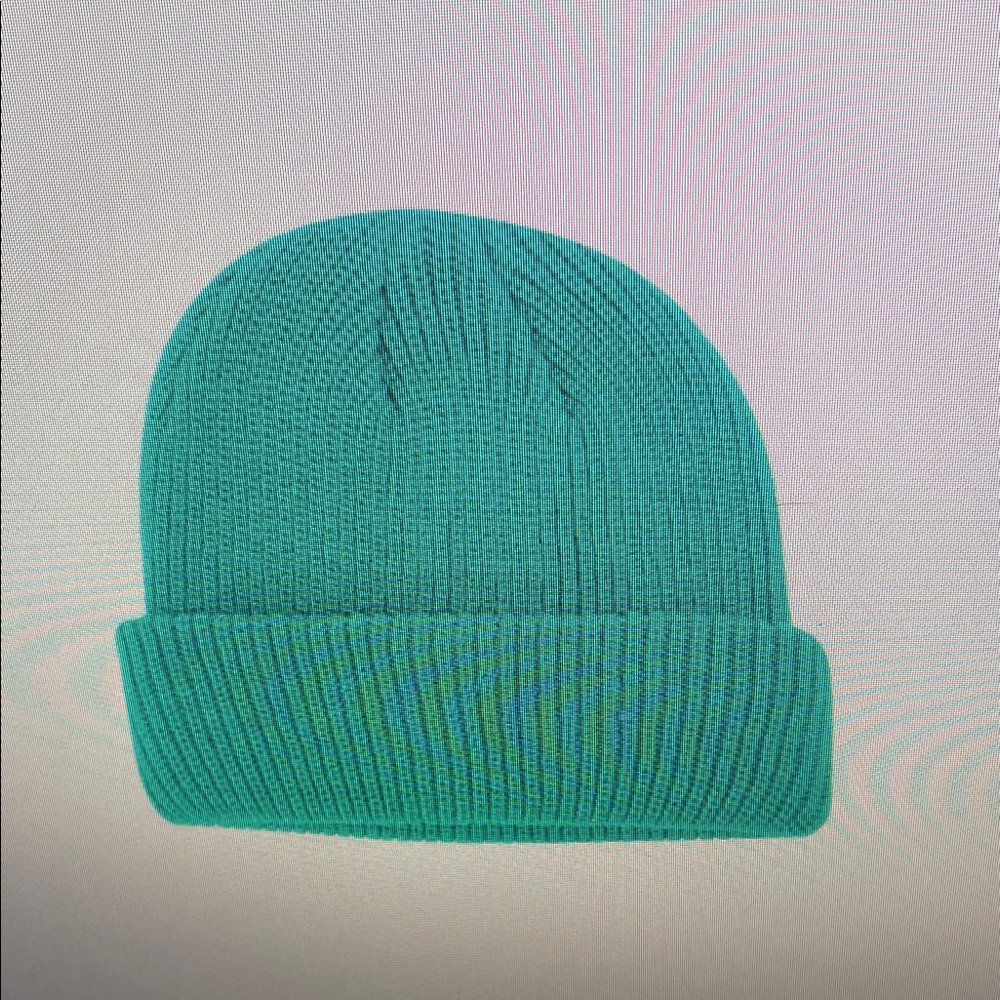 Teal Knit Beanie